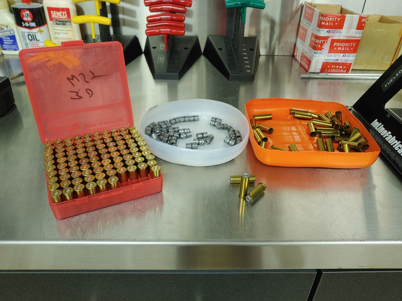 Free bullet and case trays for your reloading station. 04142210